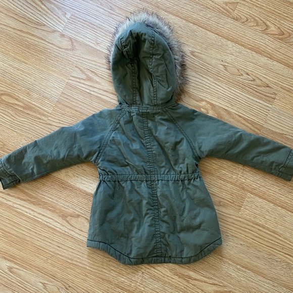 Army green coat - Picture 3 of 3